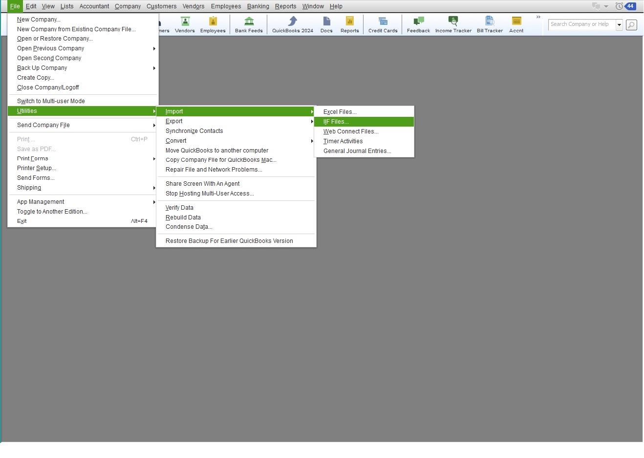 QB_Import_Menu QB_Import_Menu